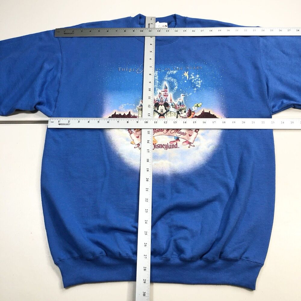 Vintage Adult L Disney Parks 45th Anniversary 2001 Disneyland Sweatshirt Unisex - Picture 4 of 7